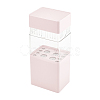 ABS with Plastic Cosmetic Brush Storage Container AJEW-WH0168-18B-1