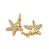 Brass Micro Pave Cubic Zirconia Pendants KK-A271-02D-G-2