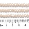 Electroplate Opaque Glass Beads Strands EGLA-A035-P4mm-A05-4