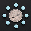 Opaque Acrylic Beads PAB702Y-B01-07-3