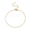 304 Stainless Steel Paperclip Chains Bracelet for Women BJEW-JB08325-1