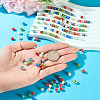 Picasso Baking Paint Glass Seed Beads SEED-TA0001-61B-7