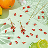 24Pcs Transparent Resin Pendants RESI-ME0001-20B-3