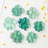 Natural Green Fluorite Clover Display Decorations PW-WG7323C-01-2