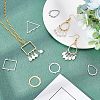 32Pcs 8 Style 304 Stainless Steel Chandelier Components Links STAS-UN0022-94-3
