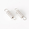Brass Screw Clasps KS-TAC0003-05S-1