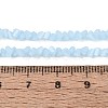 Opaque Glass Beads Strands GLAA-N019-3mm-16-2