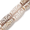 Tibetan Style dZi Beads Strands TDZI-G012-35A-1