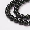 Synthetic Green Goldstone Beads Strands G-D169-02-8mm-2