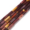 Natural Mookaite Beads Strands X-G-F247-52-1