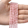 Natural Rose Quartz Beads Strands G-Z119-A41-01-2