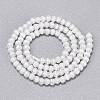 Glass Imitation Cat Eye Beads Strands GLAA-N075-01A-12-2