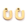 304 Stainless Steel Pendants STAS-F267-10U-G-2