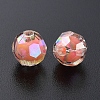 Transparent Acrylic Beads X-TACR-S152-04B-5