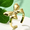 304 Stainless Steel Open Cuff for Wom RJEW-B109-02G-01-1
