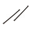 304 Stainless Steel Connector Charms STAS-Q323-04G-B-2