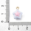 Alloy Enamel Charms ENAM-E362-08D-3