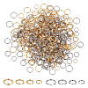 480Pcs 8 Styles 304 Stainless Steel Split Rings STAS-ME0002-62-1