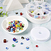 Handmade Millefiori Glass Beads LAMP-KS0001-01-6
