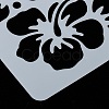 Plastic Reusable Drawing Painting Stencils Templates DIY-F018-B10-4