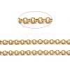 Ion Plating(IP) 304 Stainless Steel Textured Cable Chains STAS-B040-02G-2