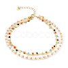 Multi-Strand Anklets AJEW-AN00329-01-1