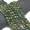 Natural African Turquoise Beads Strands G-K389-E46-01-2