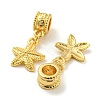 Tibetan Style Alloy European Dangle Charms PALLOY-F199-41G-2