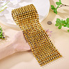 1 Yard 12-Row Resin Spike Stud Cone Flatback Punk Rock Trim Mesh Bead Craft FIND-TA0006-73B-7