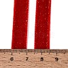 Glitter Sparkle Single Face Velvet Ribbon SRIB-Q023-01A-03-3