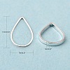 Brass Linking Rings X-EC0317x11mm-S-2