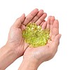 Green Transparent Acrylic Leaf Pendants for Chunky Necklace Jewelry X-DBLA410-9-5
