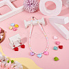 50Pcs Baking Paint Acrylic Pendants OACR-TA0004-83C-7