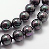 Shell Pearl Bead Strands BSHE-L025-05-6mm-3