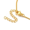 Rack Plating Brass Macrame Pouch Necklace Making for Gemstone Nuggets KK-M285-02C-G-3