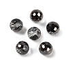 Transparent Electroplate Glass Beads EGLA-N002-31-G05-1