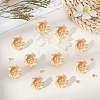 14Pcs Brass Stud Earrings Findings KK-BBC0020-88-3