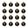Golden Plated Alloy Charms ENAM-S118-02Y-2