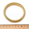 304 Stainless Steel Stretch Bracelets for Women Men BJEW-A031-02A-G-3