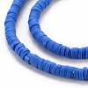 Handmade Polymer Clay Bead Strands X-CLAY-T002-4mm-67-3