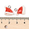 Christmas Theme Opaque Resin Pendants RESI-S08-02E-3