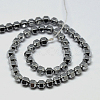 Electroplate Non-magnetic Synthetic Hematite Beads Strands G-I095-03-2