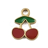 304 Stainless Steel Enamel Charms STAS-I338-01G-16-1