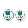 Handmade Porcelain Beads PORC-N013-10B-2