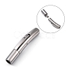 Tarnish Resistant Column 316 Surgical Stainless Steel Bayonet Clasps X-STAS-A021-3mm-1