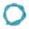 Synthetic Turquoise Beads Strands TURQ-G106-4mm-02F-3