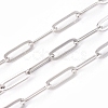 304 Stainless Steel Paperclip Chains X-CHS-CJC0001-03P-1