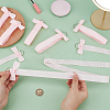 20Pcs Polyester Hairpin Hair Clip Holder Storage Organizer Hanging Ribbon AJEW-FG0005-80-3