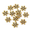 Tibetan Style Alloy Spacer Beads TIBEB-1171-AG-LF-1