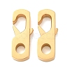 304 Stainless Steel Lobster Claw Clasps STAS-A151-03G-1